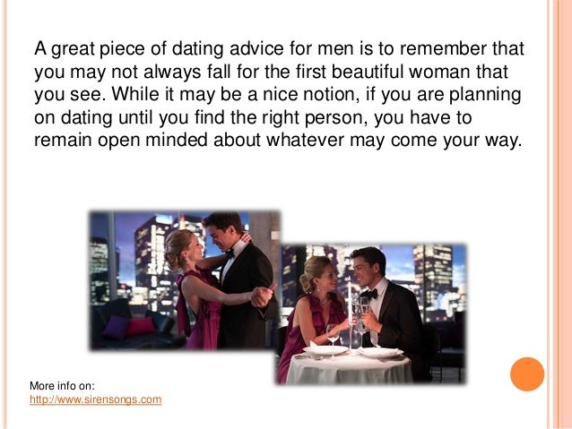 dating advice for men